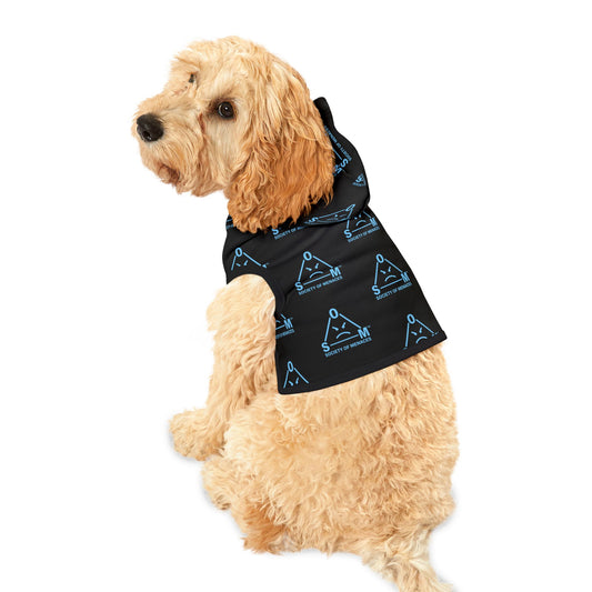 Pet Hoodie — Black Tech Logo Hoodie for Dogs & Cats
